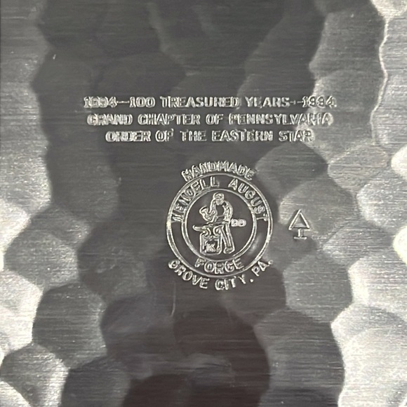 1994 Commemoration Plate Grand Chapter of Pennsylvania Order of the Eastern Star - Picture 3 of 8